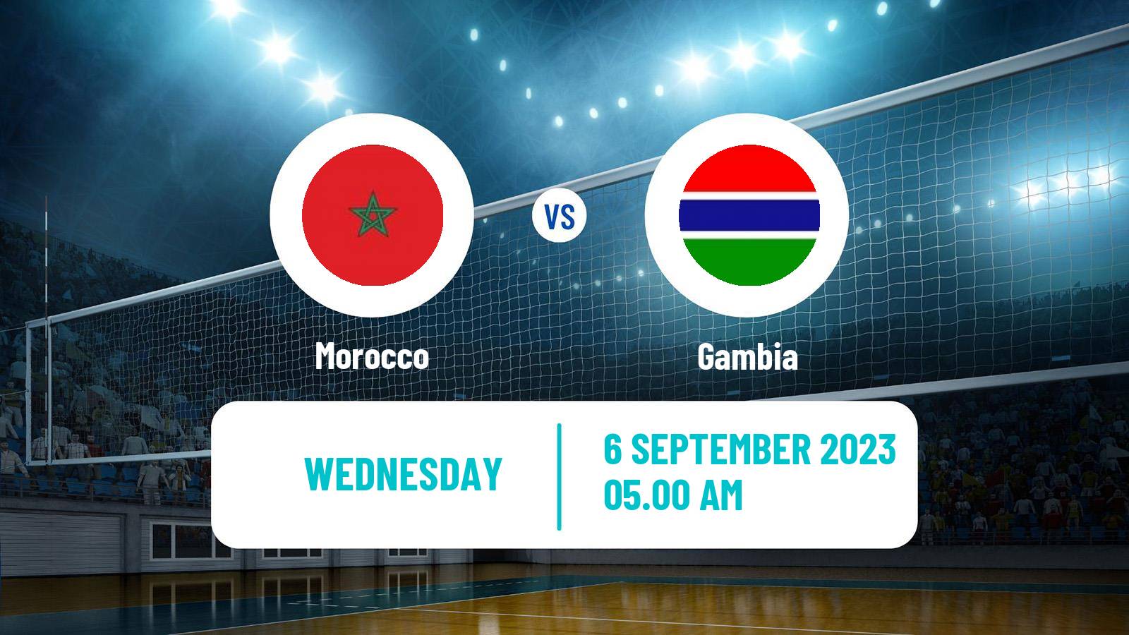 Volleyball African Championship Volleyball Morocco - Gambia