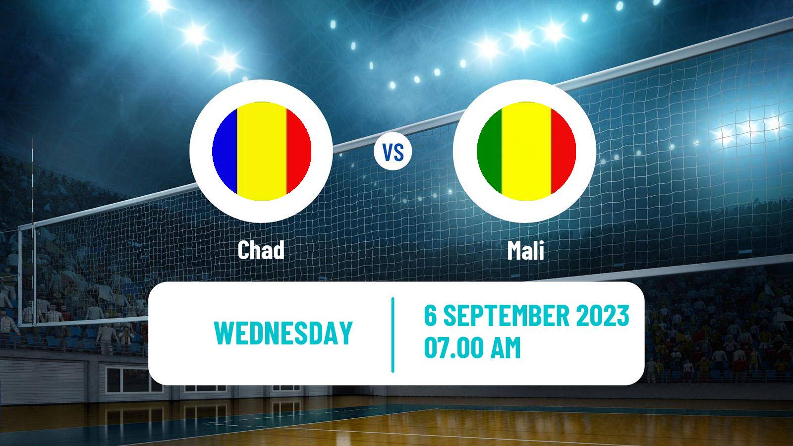 Volleyball African Championship Volleyball Chad - Mali