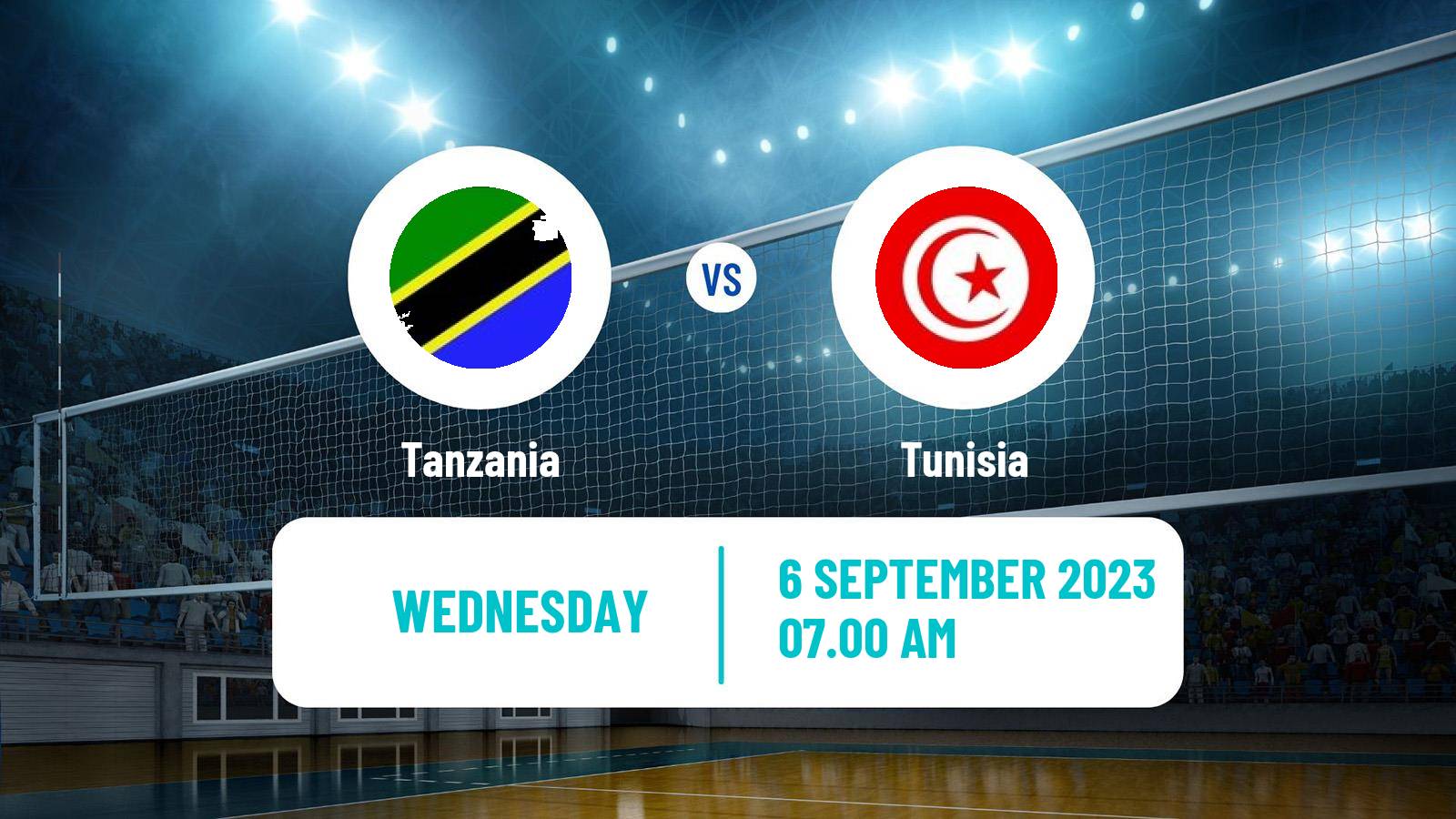 Volleyball African Championship Volleyball Tanzania - Tunisia