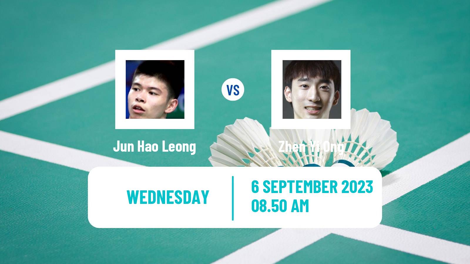 Badminton BWF World Tour Indonesia Masters 2 Men Jun Hao Leong - Zhen Yi Ong