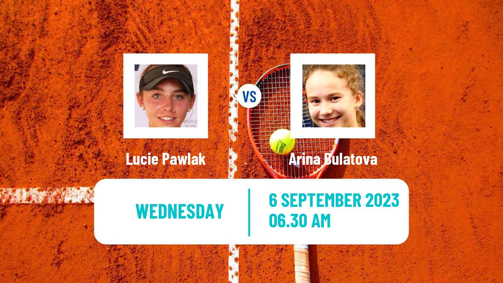 Tennis ITF W15 Kursumlijska Banja 9 Women Lucie Pawlak - Arina Bulatova
