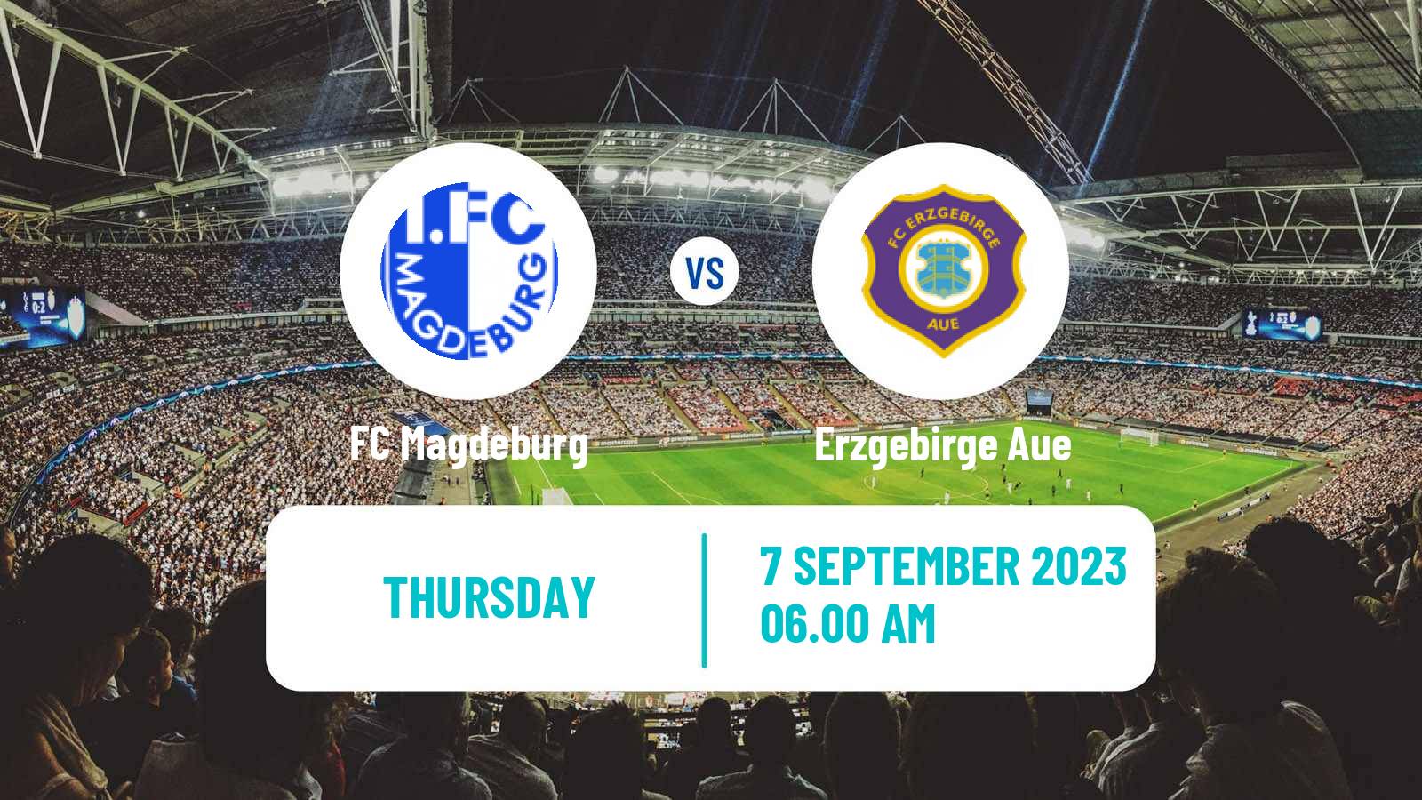 Soccer Club Friendly Magdeburg - Erzgebirge Aue