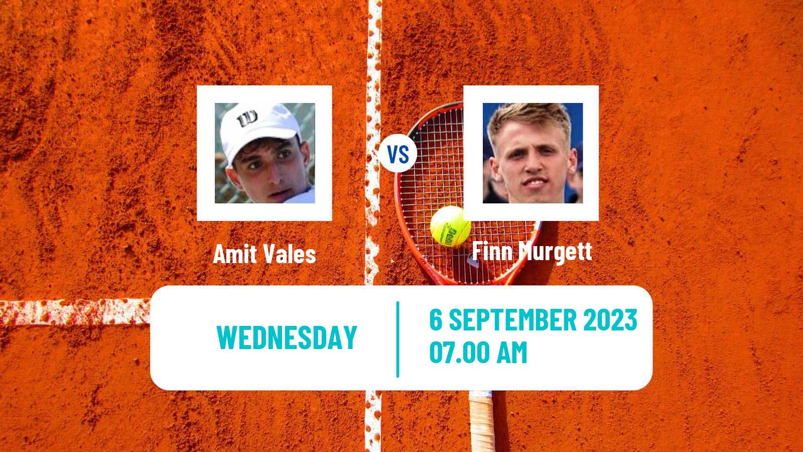 Tennis ITF M15 Budapest 2 Men Amit Vales - Finn Murgett