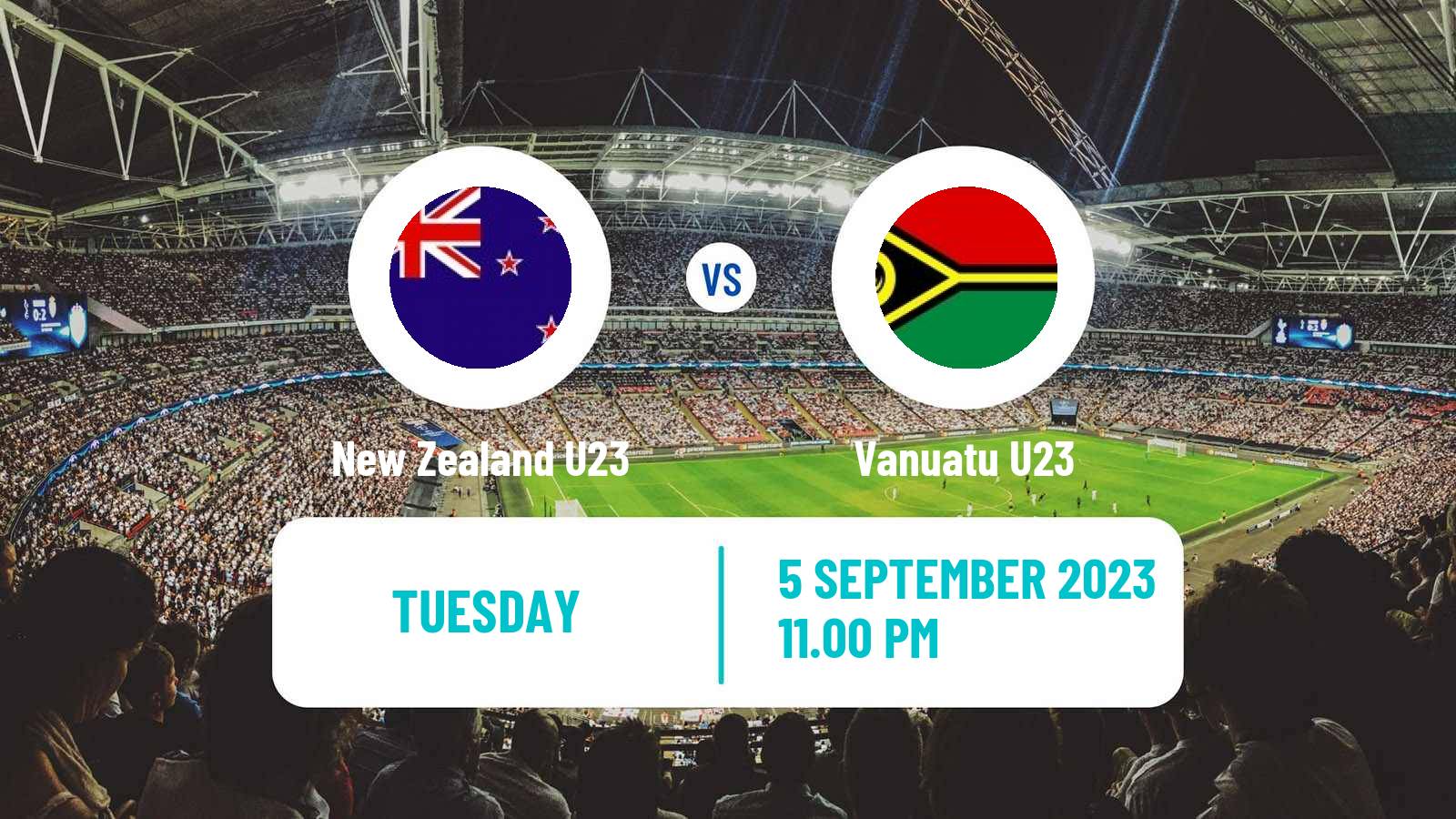 Soccer OFC Championship U23 New Zealand U23 - Vanuatu U23