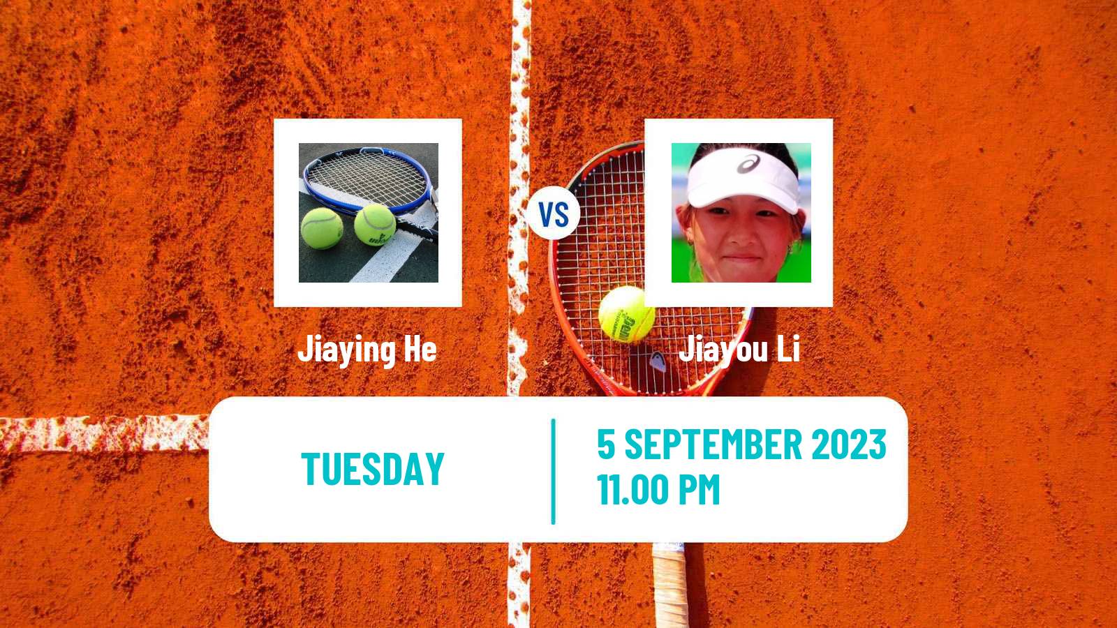 Tennis ITF W15 Shenzhen Women Jiaying He - Jiayou Li