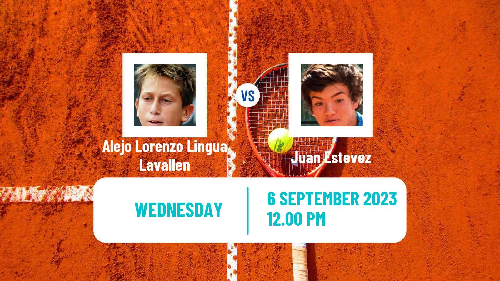 Tennis ITF M15 Olavarria Men Alejo Lorenzo Lingua Lavallen - Juan Estevez