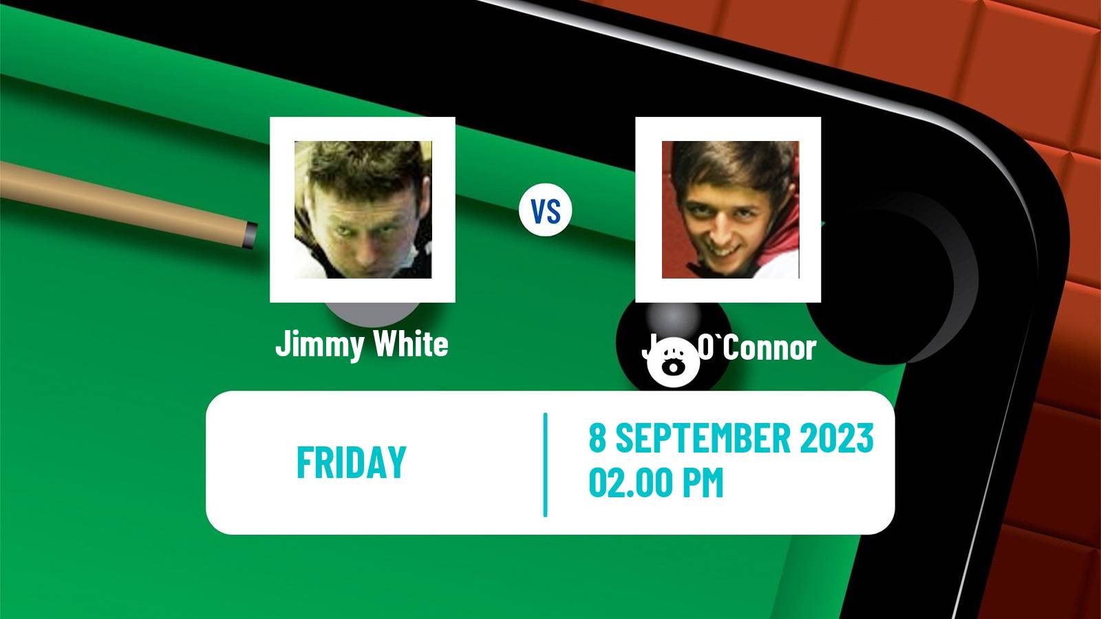 Snooker English Open Jimmy White - Joe O`Connor