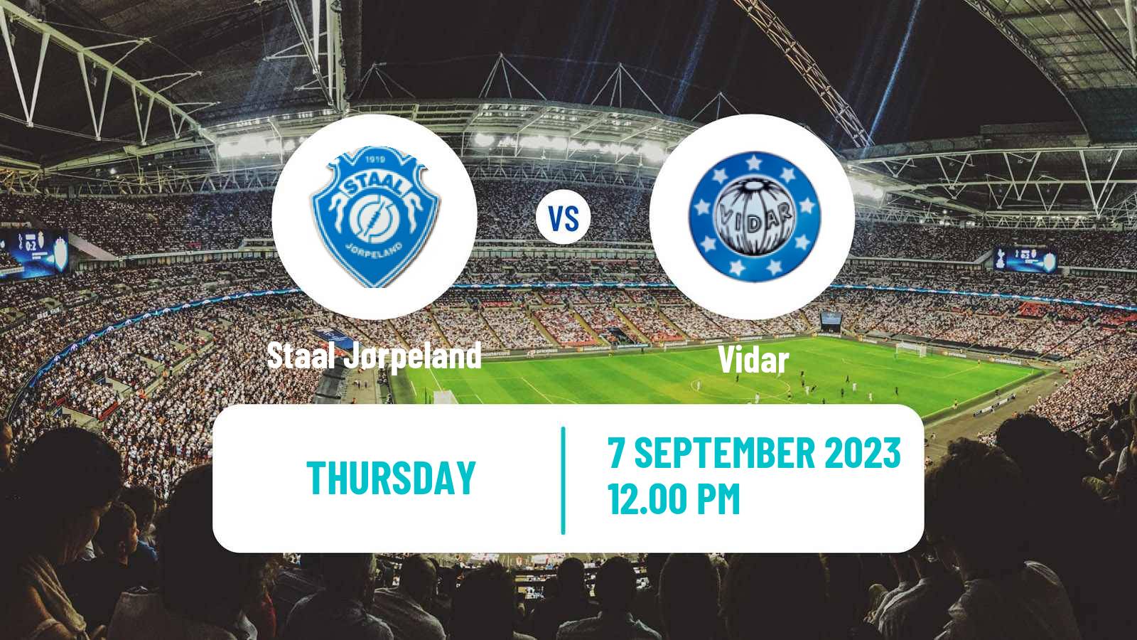 Soccer Norwegian Division 3 - Group 3 Staal Jørpeland - Vidar