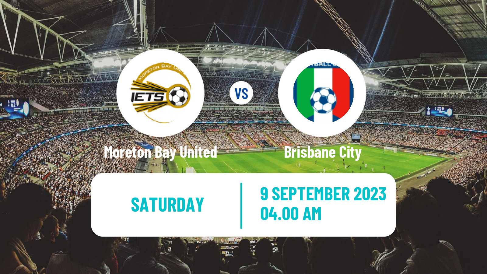 Soccer Australian NPL Queensland Moreton Bay United - Brisbane City