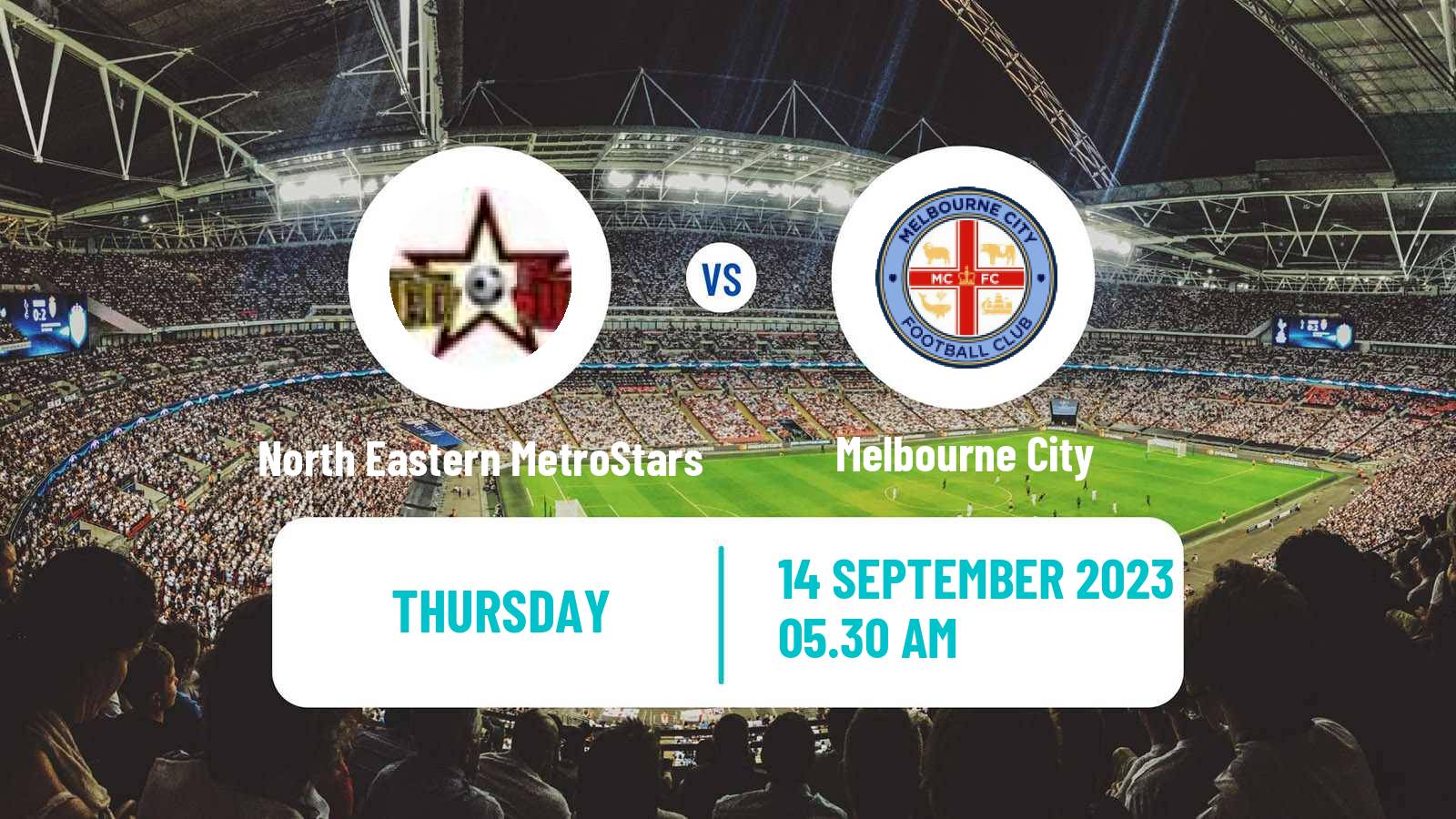Soccer Australian Cup North Eastern MetroStars - Melbourne City