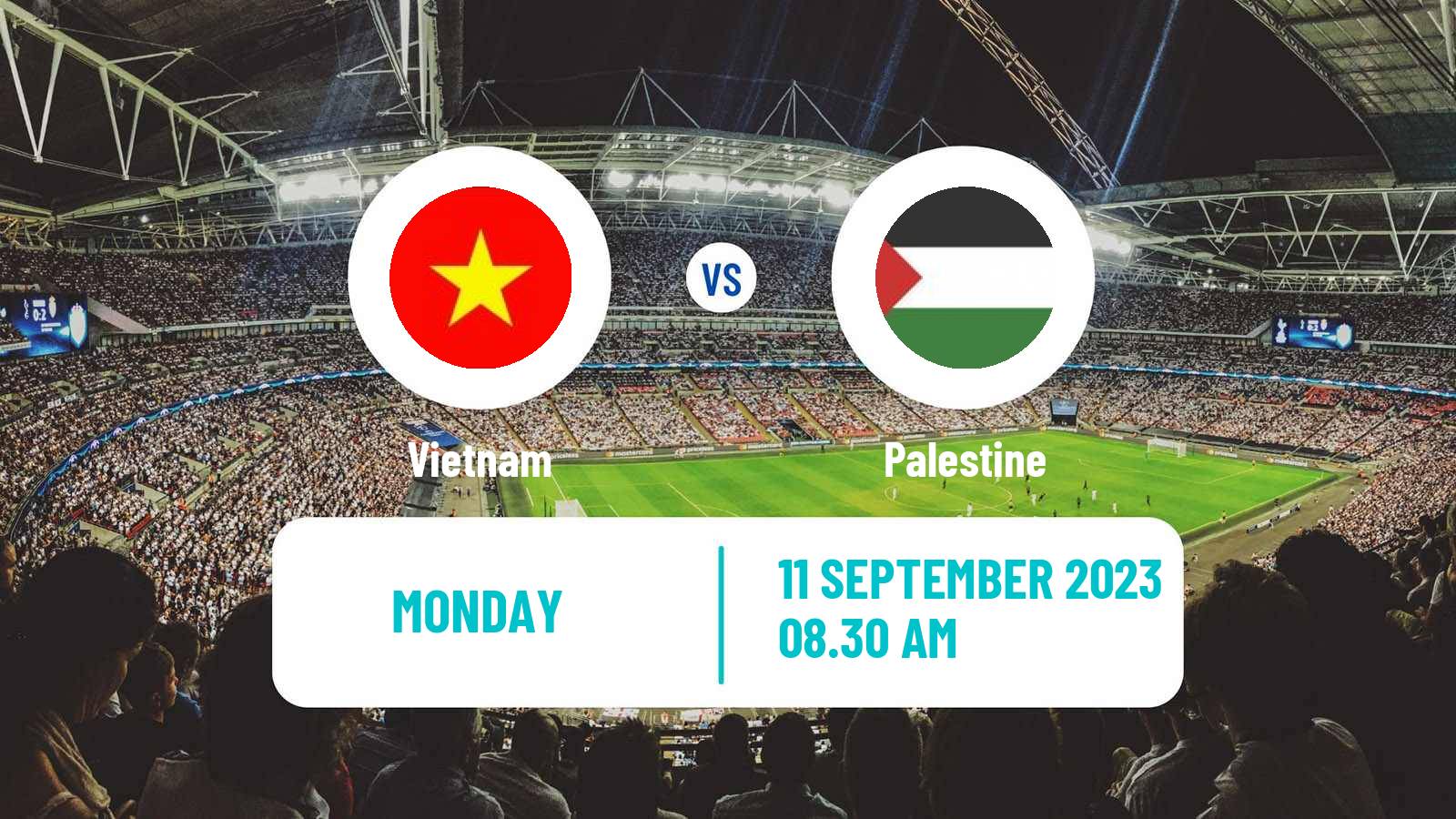 Soccer Friendly Vietnam - Palestine