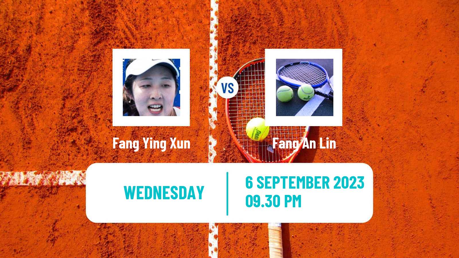 Tennis ITF W15 Shenzhen Women Fang Ying Xun - Fang An Lin