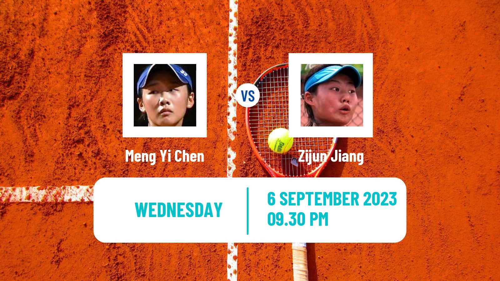 Tennis ITF W15 Shenzhen Women Meng Yi Chen - Zijun Jiang