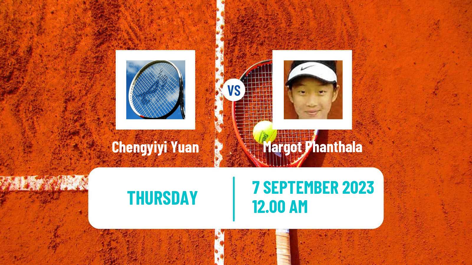 Tennis ITF W15 Shenzhen Women Chengyiyi Yuan - Margot Phanthala