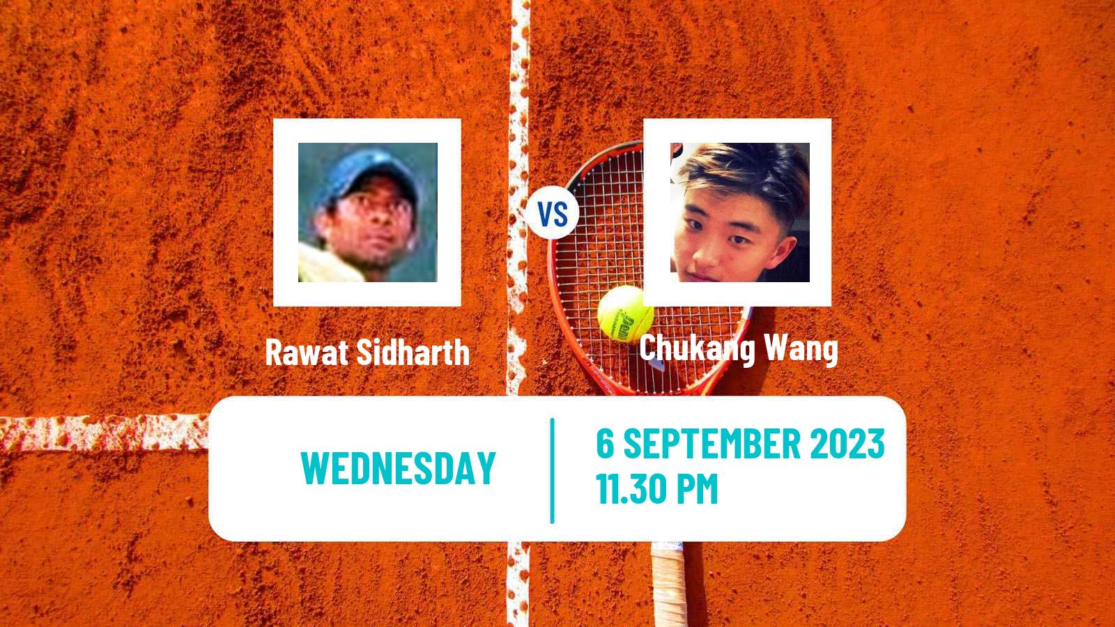 Tennis ITF M15 Nakhon Si Thammarat 8 Men Rawat Sidharth - Chukang Wang