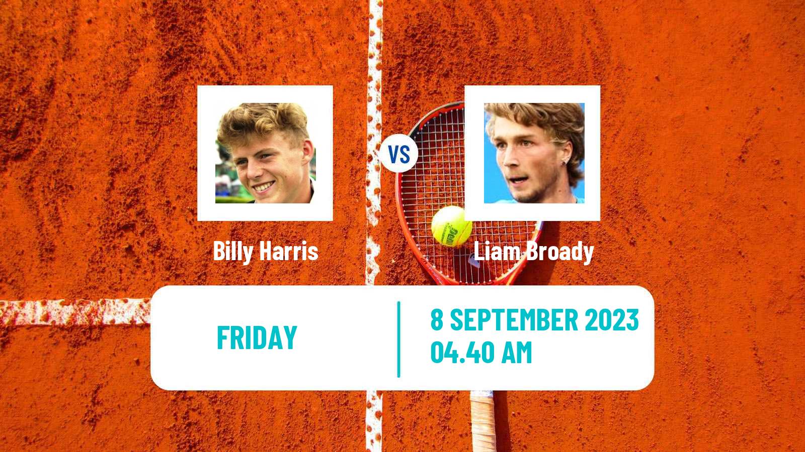 Tennis Cassis Challenger Men Billy Harris - Liam Broady