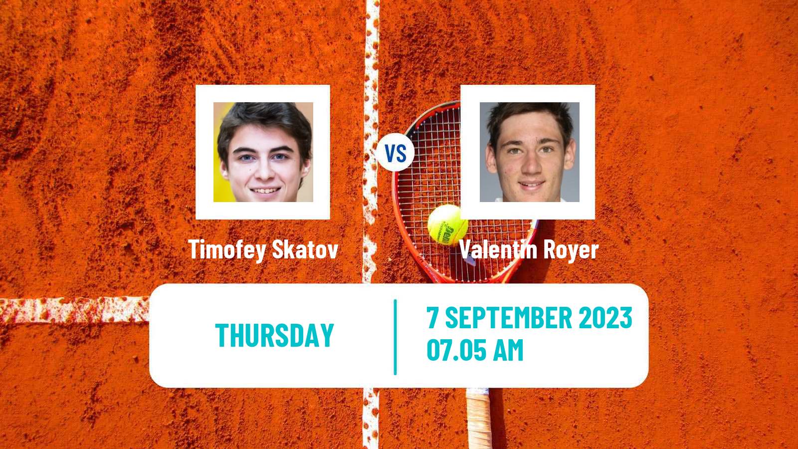 Tennis Seville Challenger Men Timofey Skatov - Valentin Royer