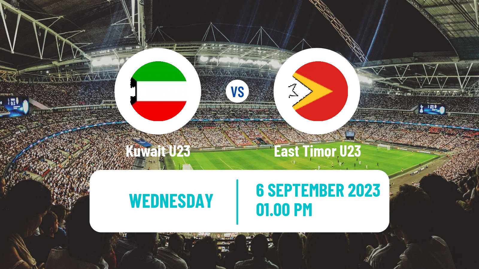 Soccer AFC Asian Cup U23 Kuwait U23 - East Timor U23