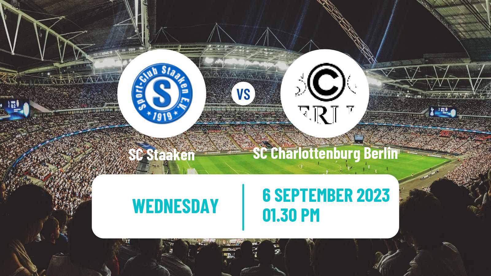 Soccer Club Friendly Staaken - SC Charlottenburg Berlin