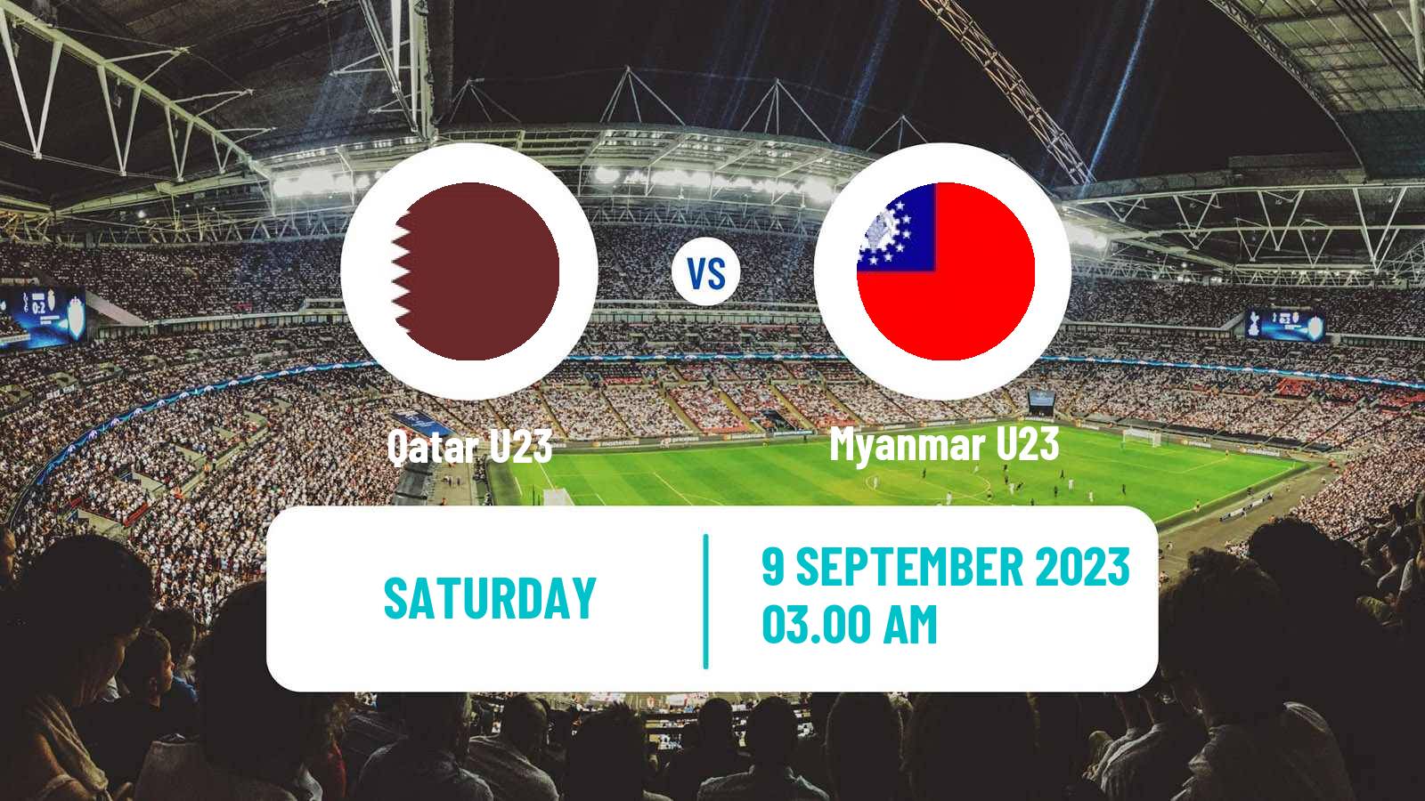Soccer AFC Asian Cup U23 Qatar U23 - Myanmar U23