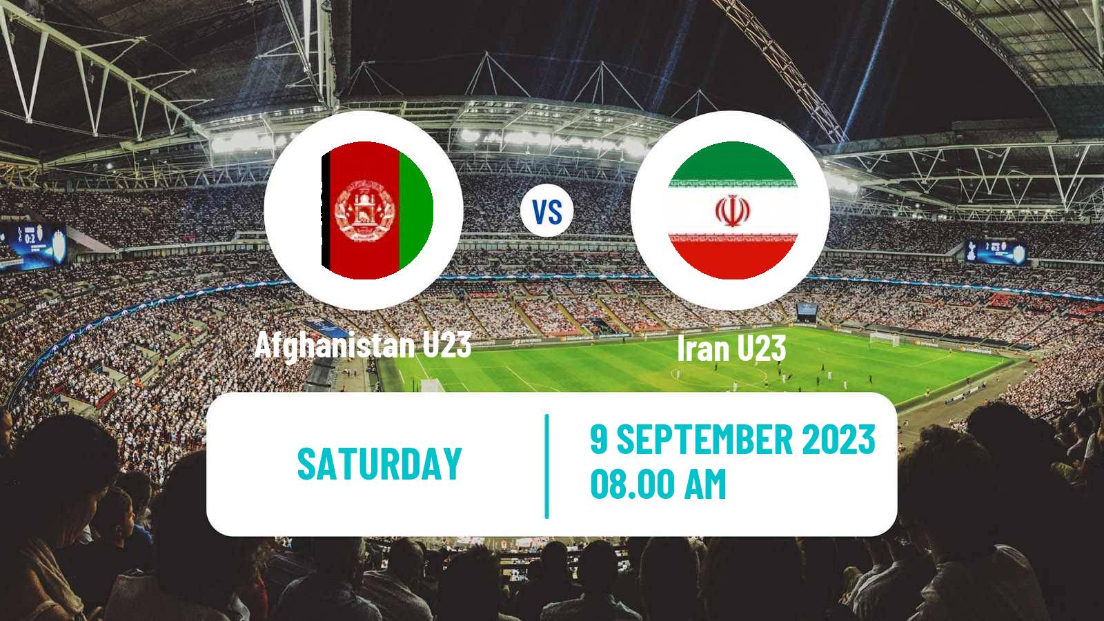 Soccer AFC Asian Cup U23 Afghanistan U23 - Iran U23