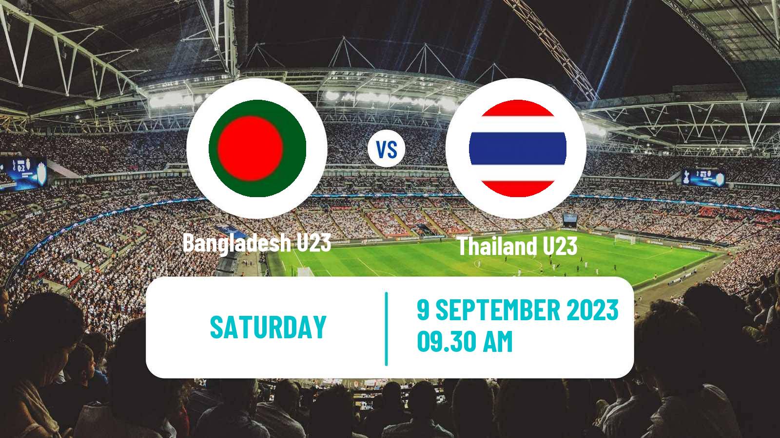 Soccer AFC Asian Cup U23 Bangladesh U23 - Thailand U23