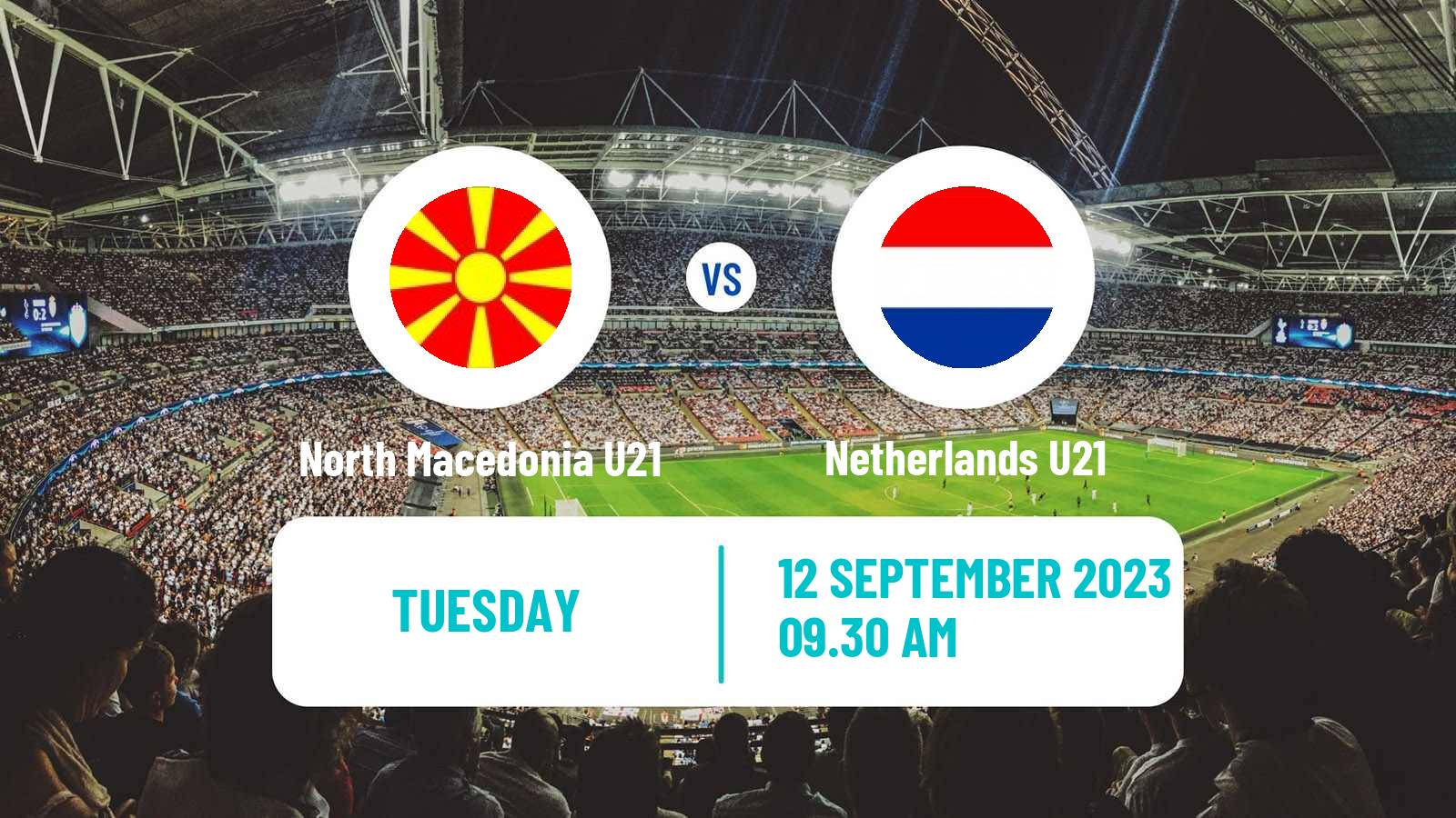 Soccer UEFA Euro U21 North Macedonia U21 - Netherlands U21