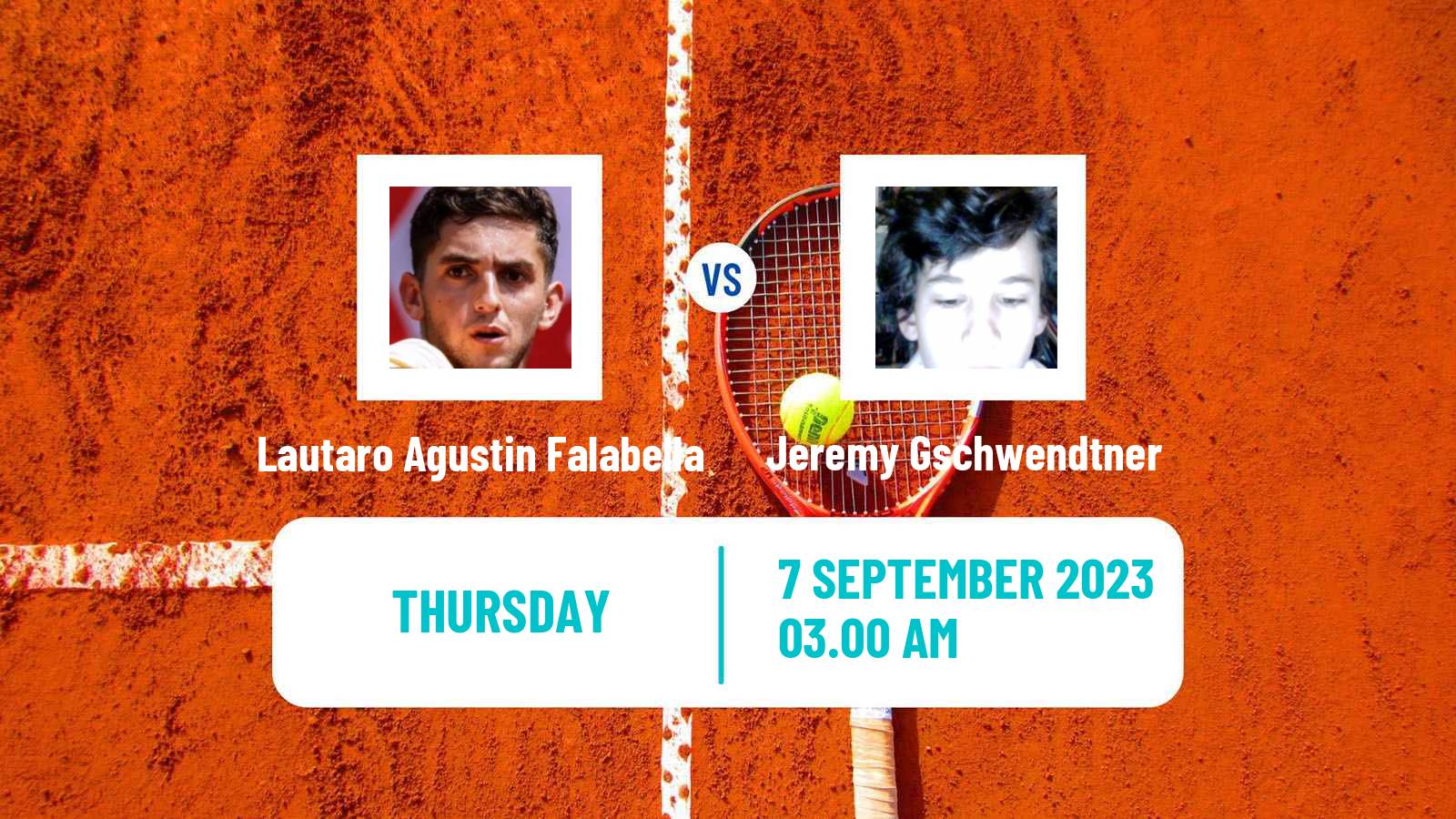 Tennis ITF M15 Constanta 2 Men Lautaro Agustin Falabella - Jeremy Gschwendtner