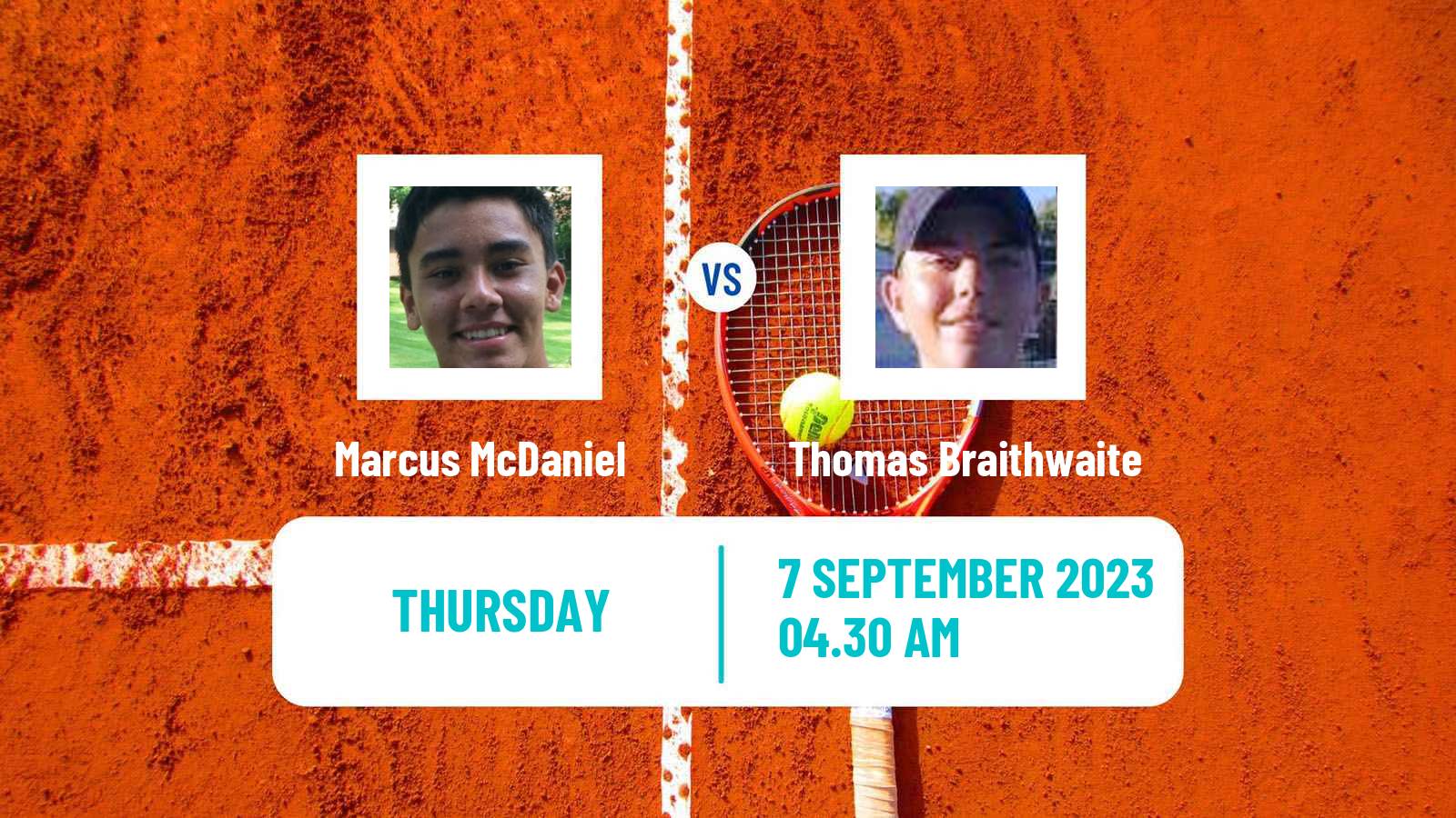 Tennis ITF M25 Monastir 5 Men Marcus McDaniel - Thomas Braithwaite