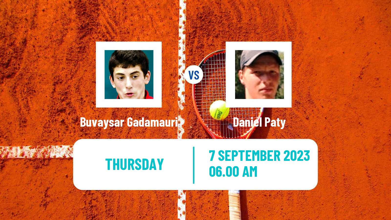 Tennis ITF M25 MarIBOr 2 Men Buvaysar Gadamauri - Daniel Paty