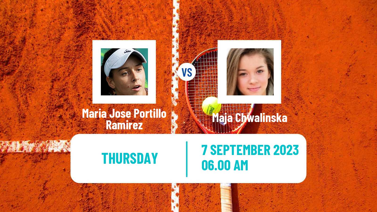 Tennis ITF W25 Frydek Mistek Women Maria Jose Portillo Ramirez - Maja Chwalinska