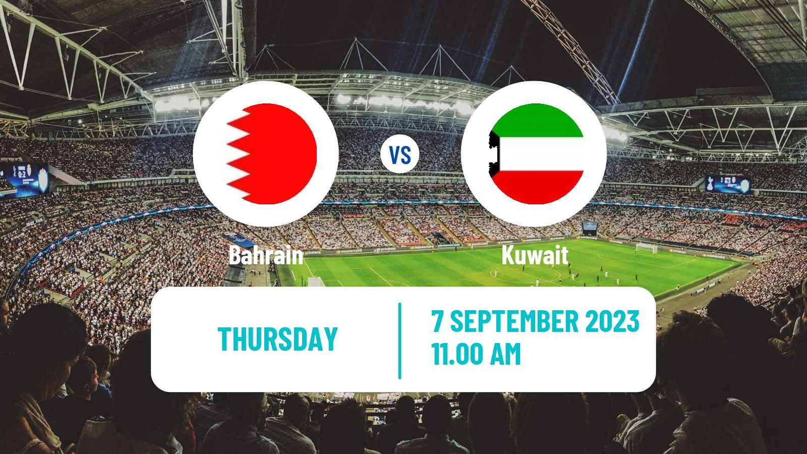 Soccer Friendly Bahrain - Kuwait