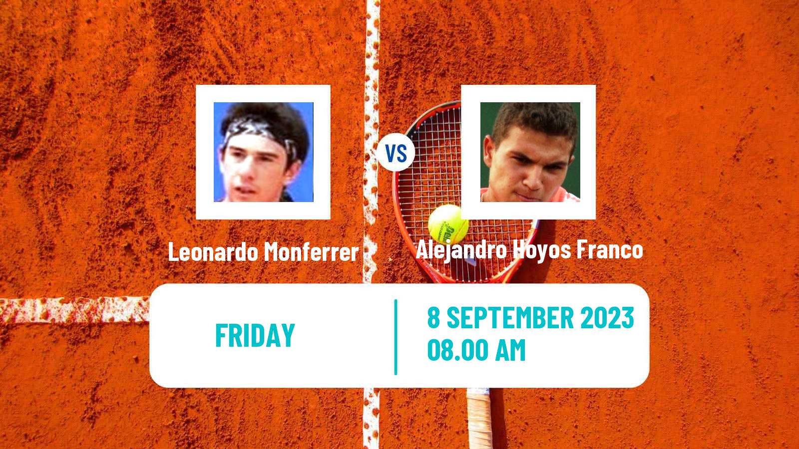 Tennis ITF M15 Olavarria Men Leonardo Monferrer - Alejandro Hoyos Franco