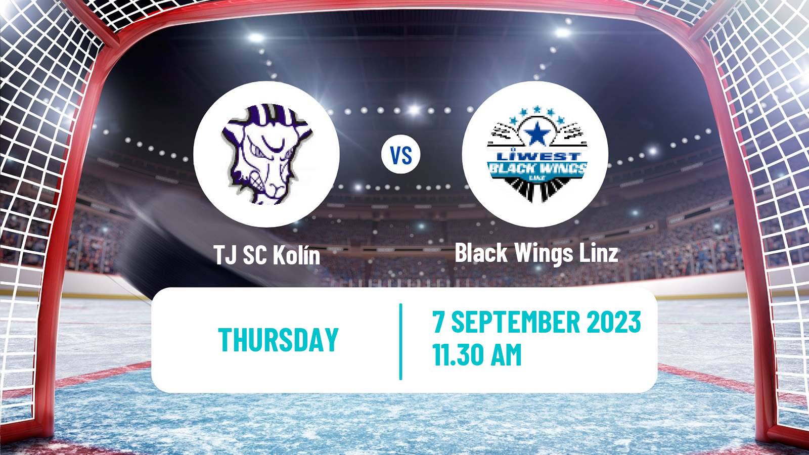 Hockey Club Friendly Ice Hockey Kolín - Black Wings Linz