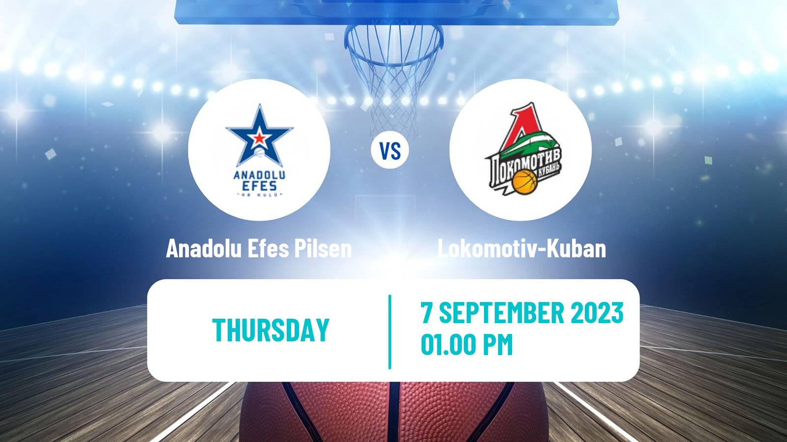 Basketball Club Friendly Basketball Anadolu Efes Pilsen - Lokomotiv-Kuban
