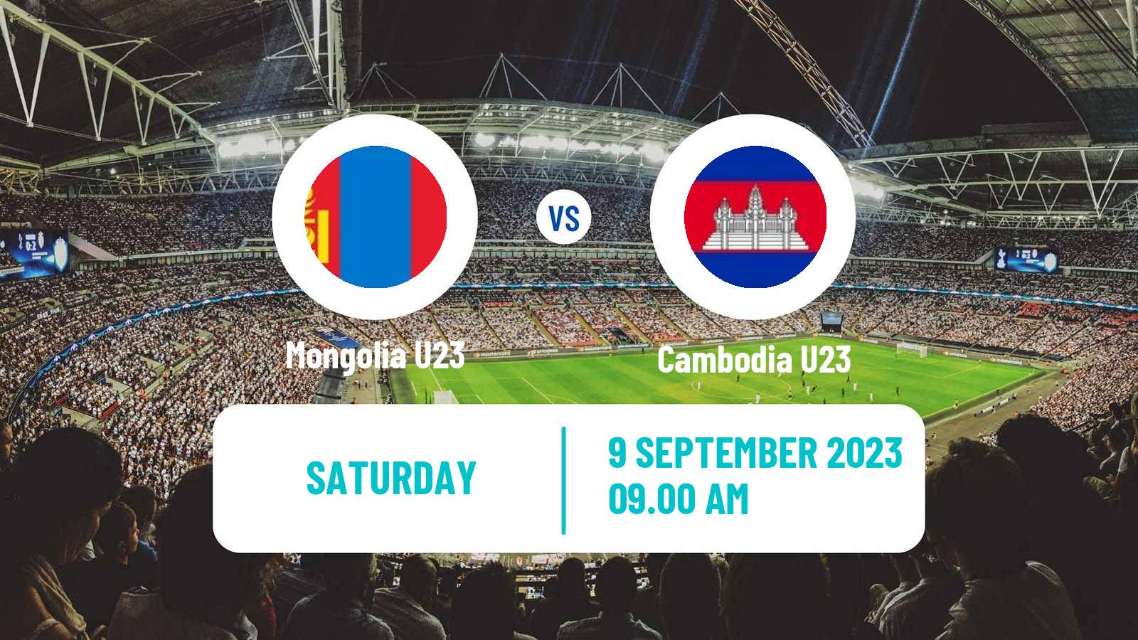 Soccer AFC Asian Cup U23 Mongolia U23 - Cambodia U23