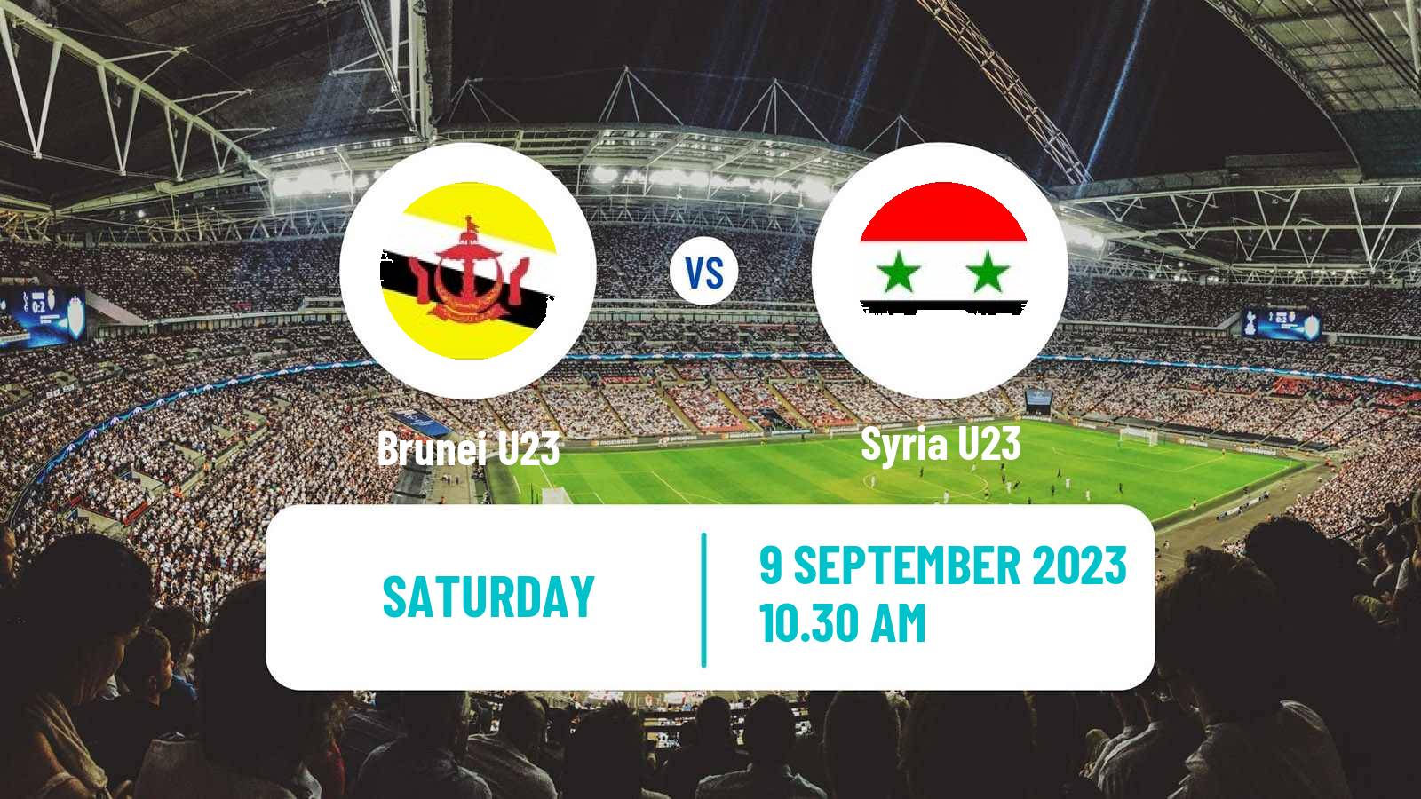 Soccer AFC Asian Cup U23 Brunei U23 - Syria U23