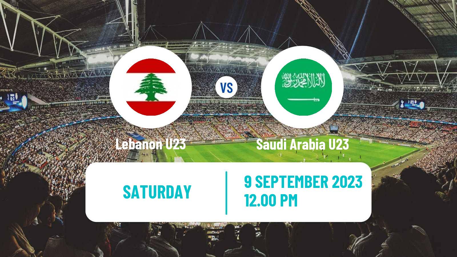 Soccer AFC Asian Cup U23 Lebanon U23 - Saudi Arabia U23