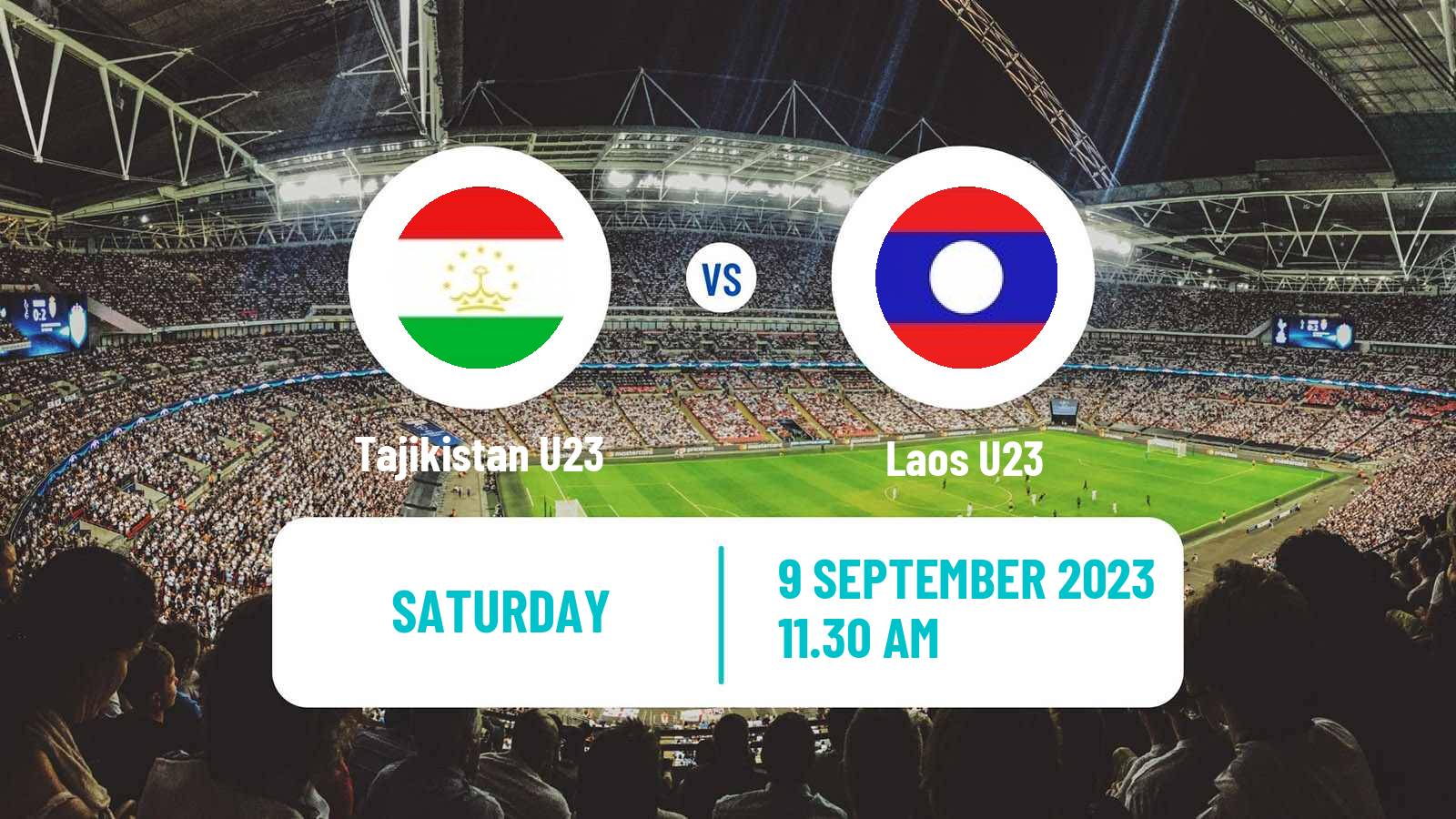 Soccer AFC Asian Cup U23 Tajikistan U23 - Laos U23