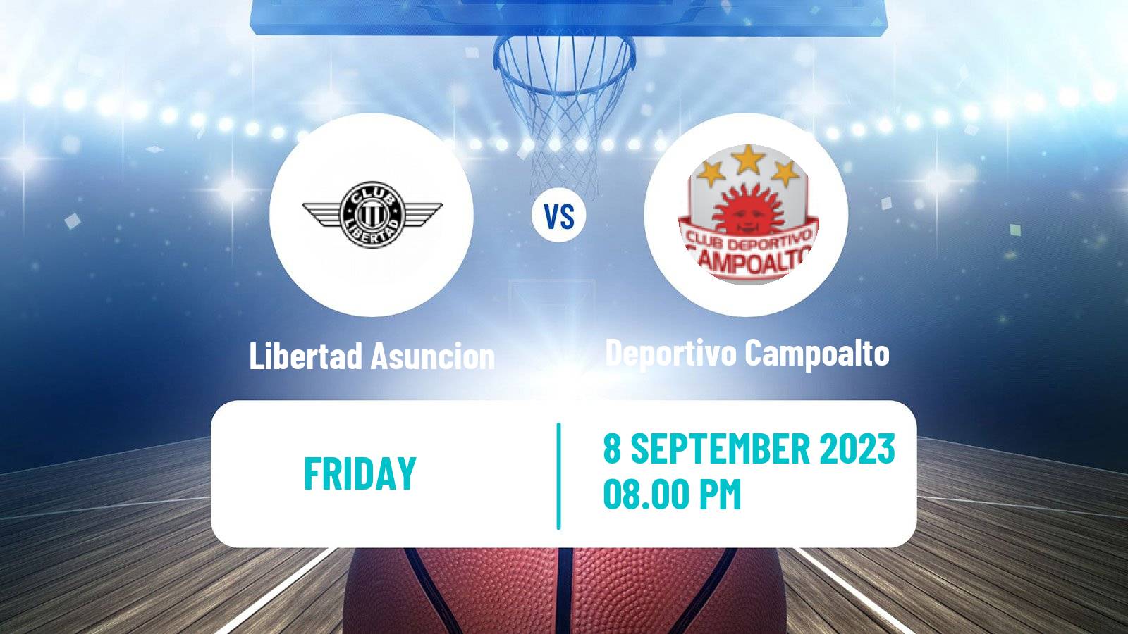 Basketball Paraguayan LNB Basketball Libertad Asuncion - Deportivo Campoalto