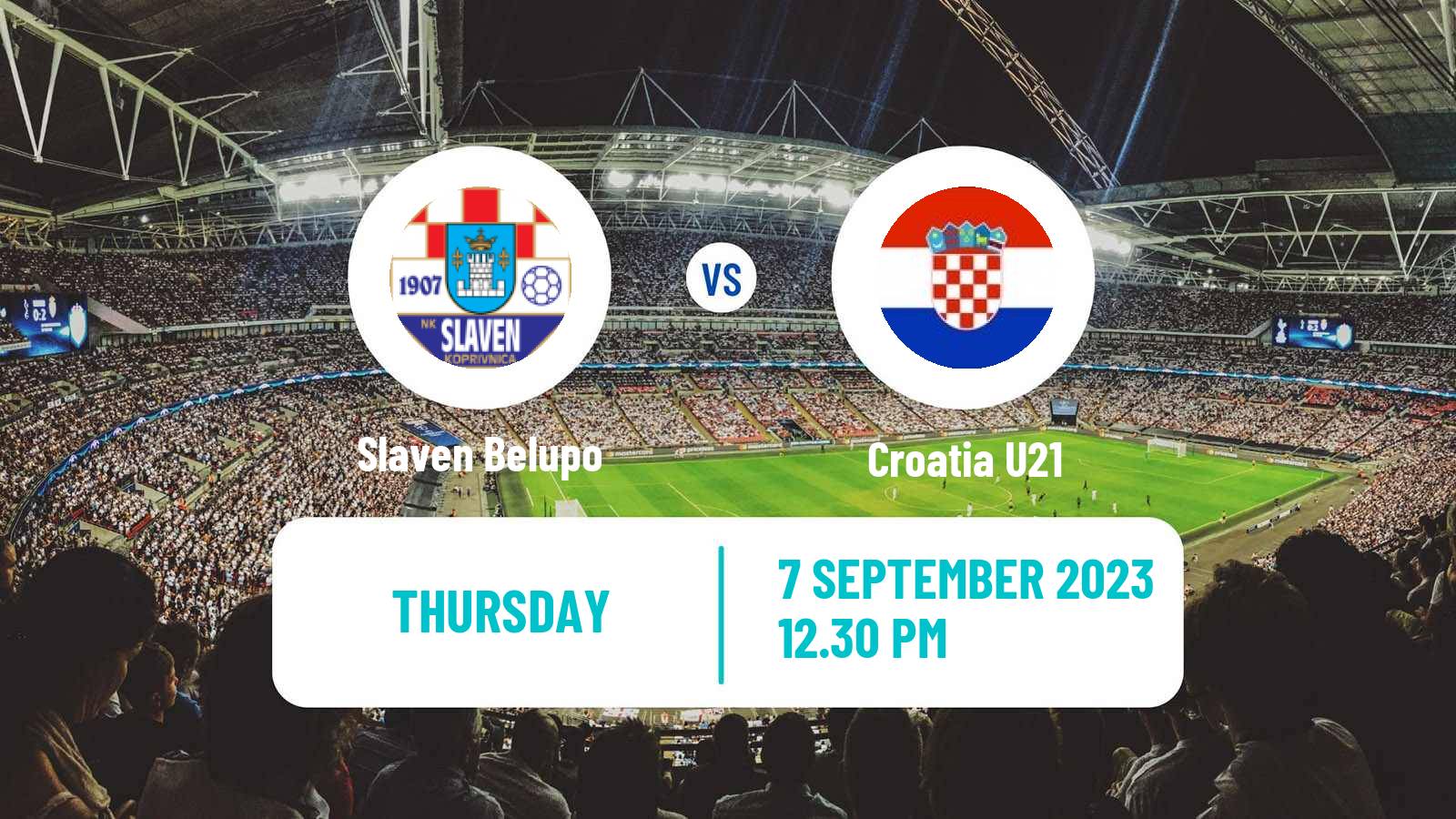 Soccer Friendly Slaven Belupo - Croatia U21
