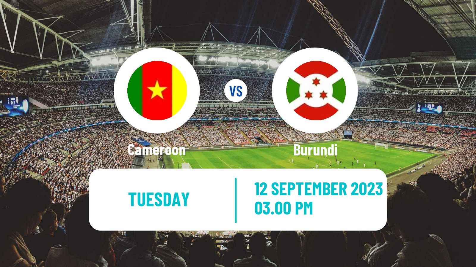 Soccer Africa Cup of Nations Cameroon - Burundi