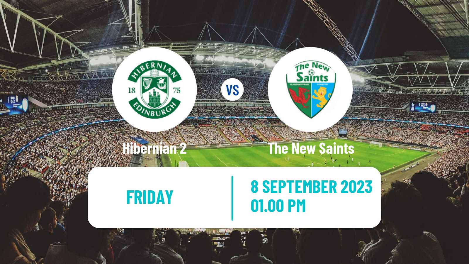 Soccer Scottish Challenge Cup Hibernian 2 - The New Saints