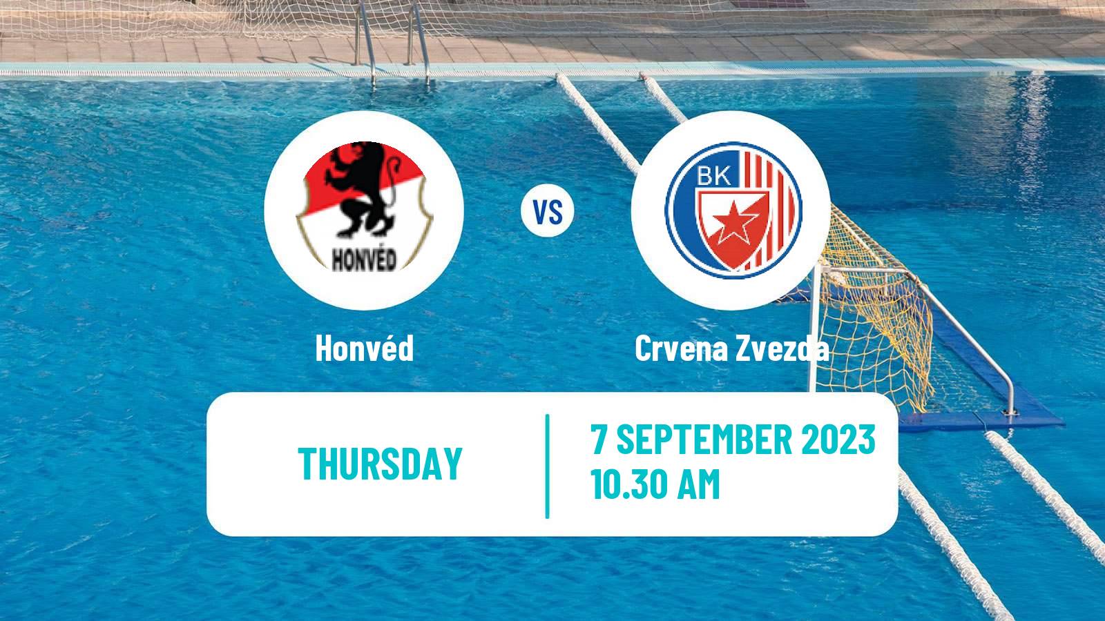 Water polo Champions League Water Polo Honvéd - Crvena Zvezda