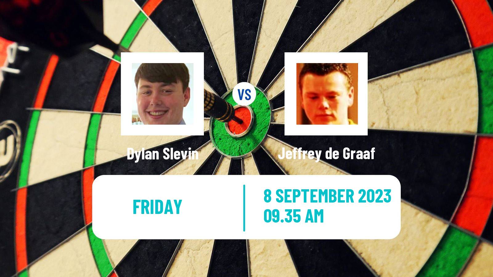 Darts European Tour 11 Dylan Slevin - Jeffrey de Graaf