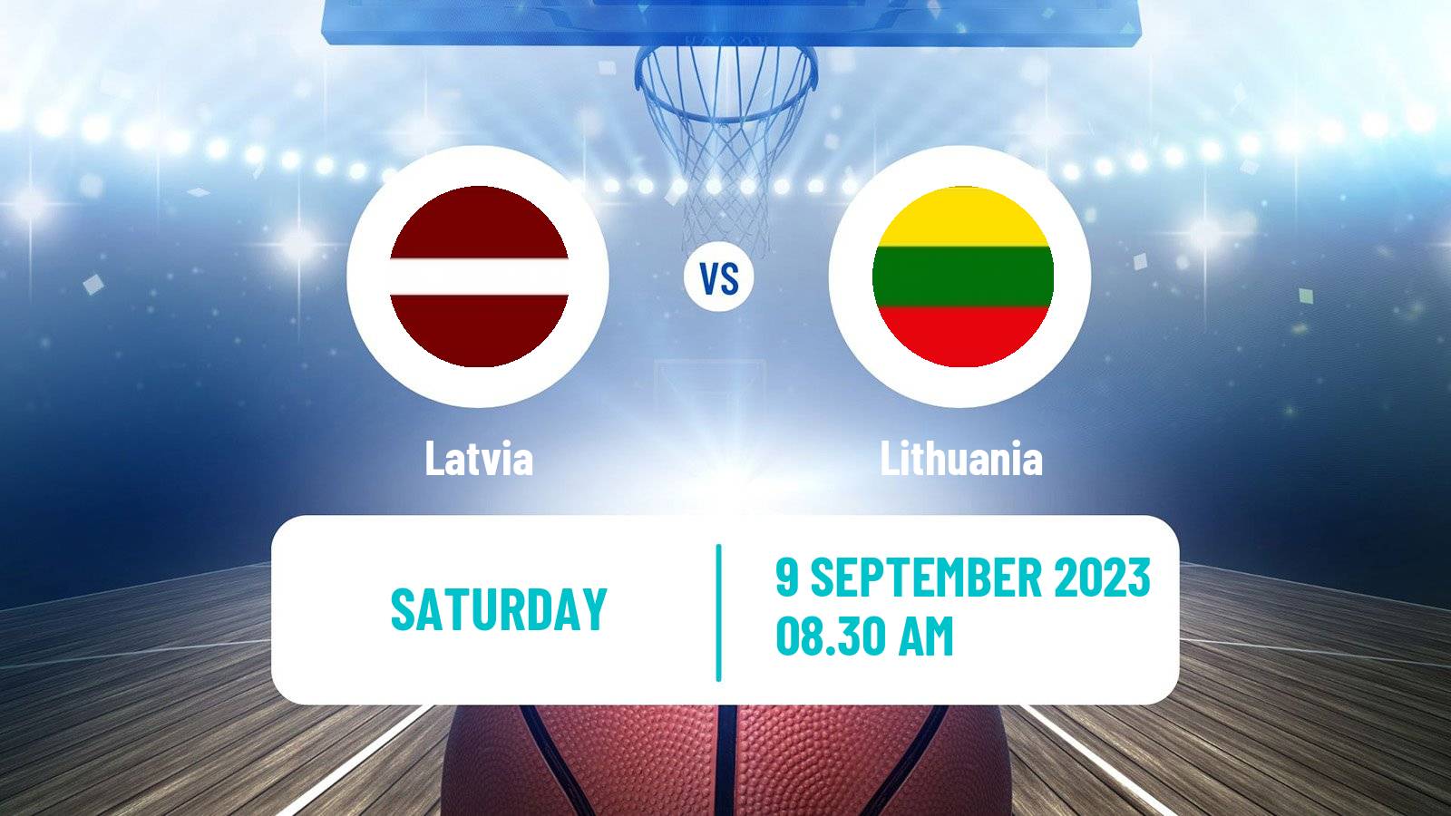 Basketball World Championship Basketball Latvia - Lithuania