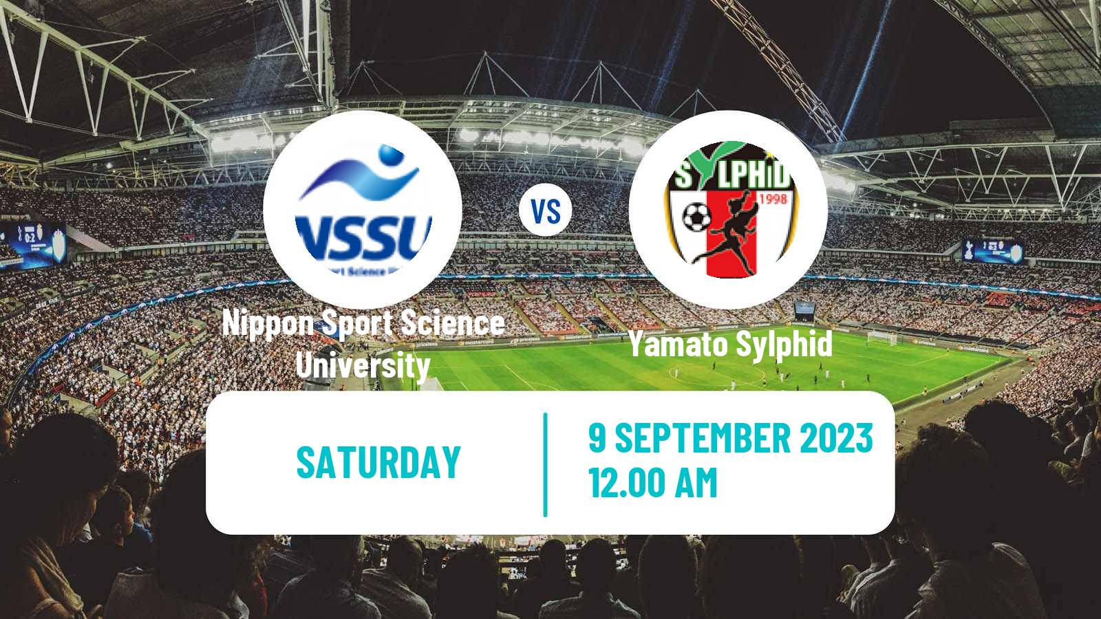 Soccer Japan Nadeshiko League Women Nippon Sport Science University - Yamato Sylphid