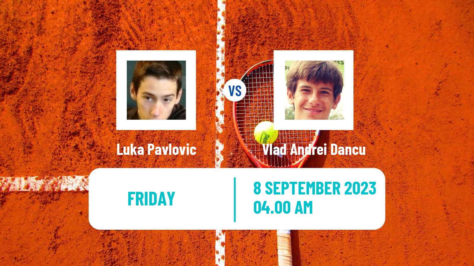 Tennis ITF M15 Pirot Men Luka Pavlovic - Vlad Andrei Dancu