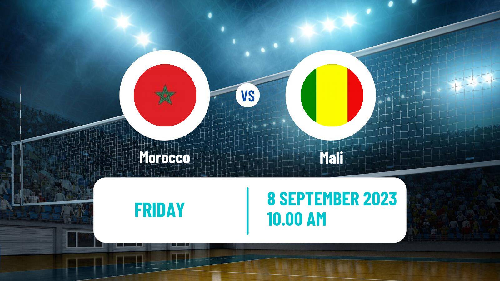 Volleyball African Championship Volleyball Morocco - Mali