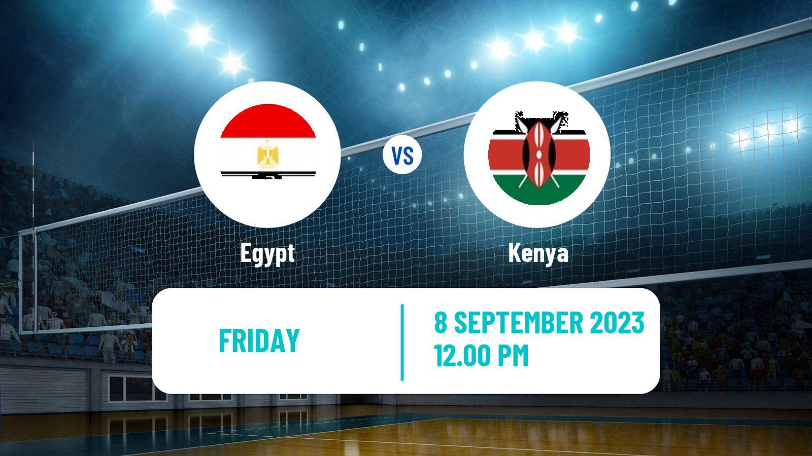 Volleyball African Championship Volleyball Egypt - Kenya